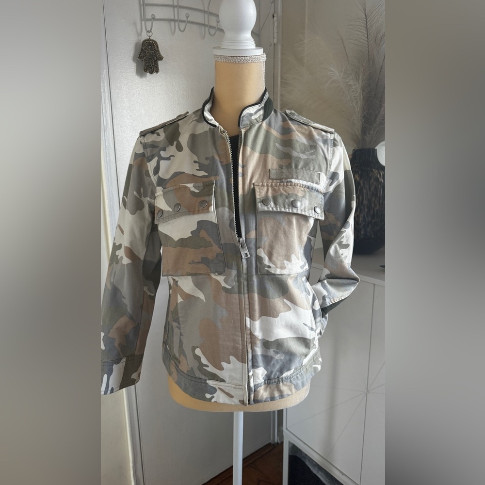 Zadig & Voltaire casual camouflage jacket. Immaculate condition.
